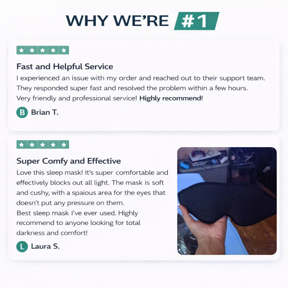 MEMORY FOAM SLEEP EYE MASK