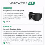 3D SLEEP MASK WITH BLUETOOTH AUDIO