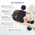 MEMORY FOAM SLEEP EYE MASK