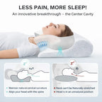 BUTTERFLY CERVICAL MEMORY FOAM PILLOW