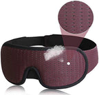 3D CONTOURED BLACKOUT SLEEP MASK