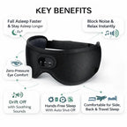 3D SLEEP MASK WITH BLUETOOTH AUDIO