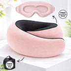 Snooze Moments® Travel Pillow + Free Mask