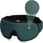 3D CONTOURED BLACKOUT SLEEP MASK