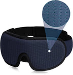 3D CONTOURED BLACKOUT SLEEP MASK