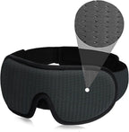 3D CONTOURED BLACKOUT SLEEP MASK