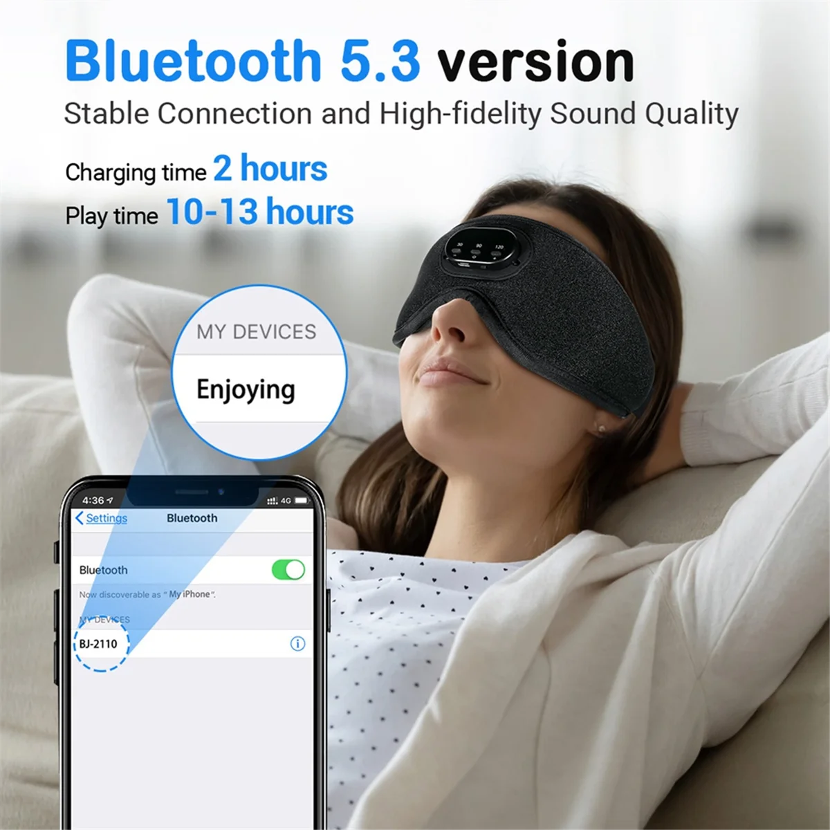 SMART BLUETOOTH EYE MASK